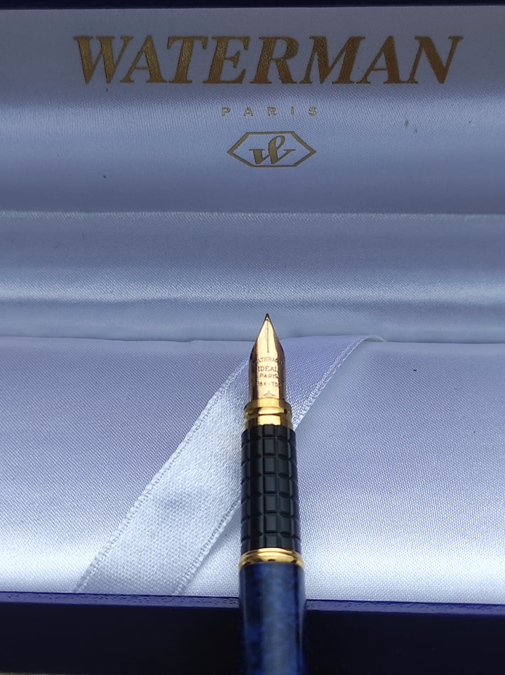 Waterman Ideal Gentleman Blue 18k