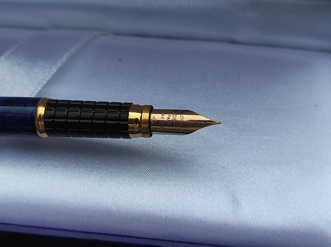 Waterman Ideal Gentleman Blue 18k