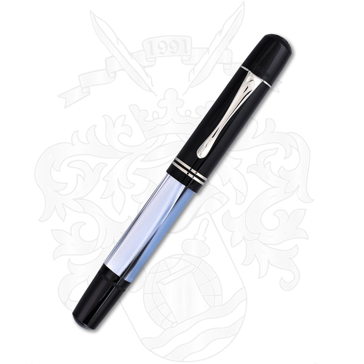 Pelikan M101 Blue Grey Marble Fountain Pen