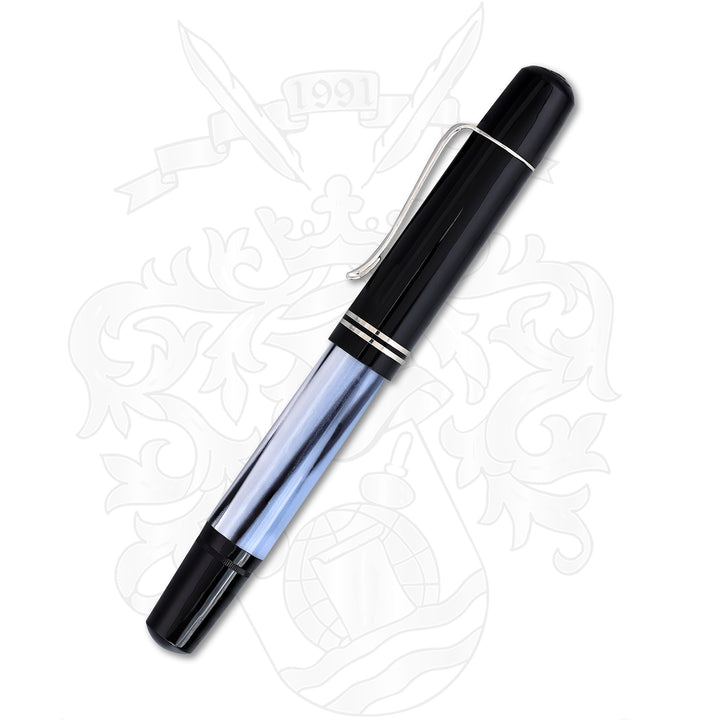 Pelikan M101 Blue Grey Marble Fountain Pen