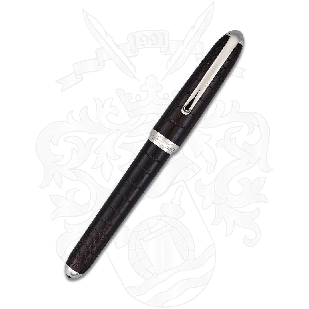 Cartier Louis Cartier Dandy Crocodile Ebony Limited Edition Fountain Pen