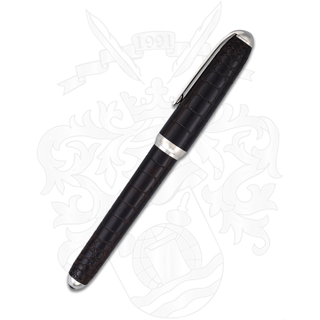 Cartier Louis Cartier Dandy Crocodile Ebony Limited Edition Fountain Pen