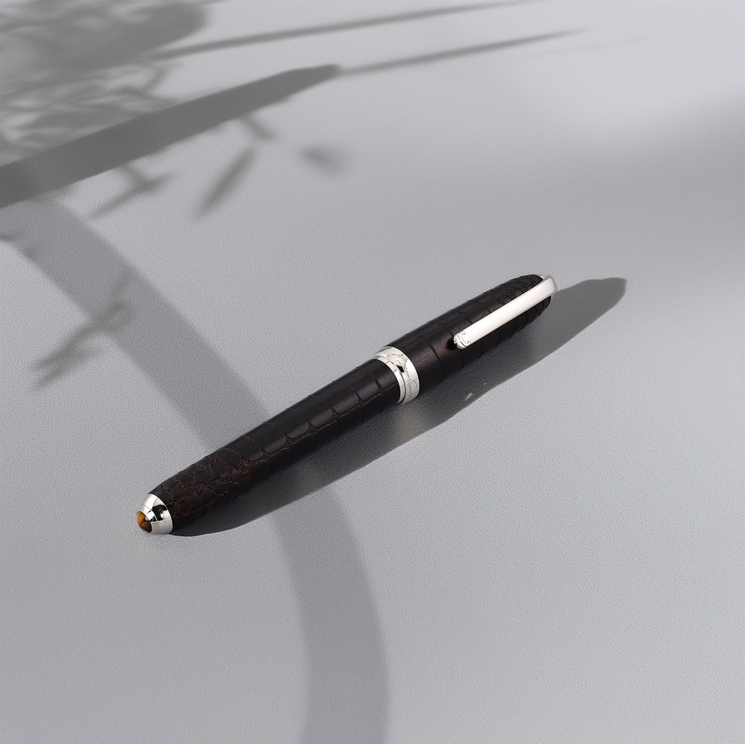 Cartier Louis Cartier Dandy Crocodile Ebony Limited Edition Fountain Pen