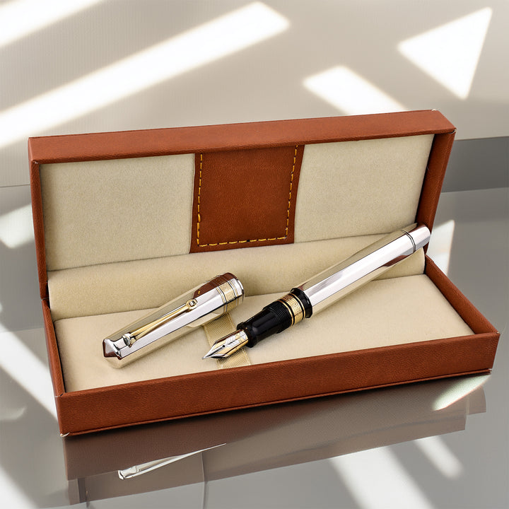 OMAS Paragon Sterling Silver Fountain Pen