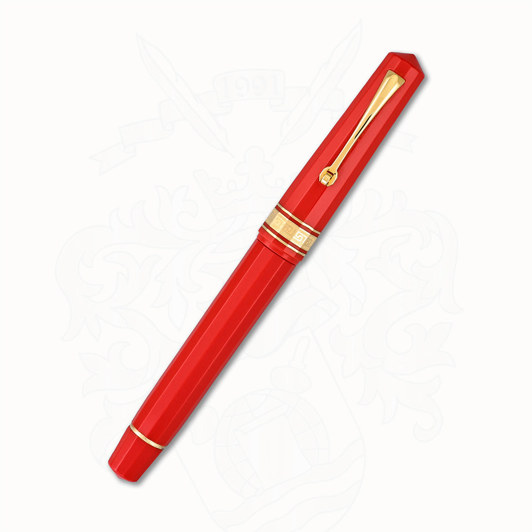 OMAS Milord Red Fountain Pen