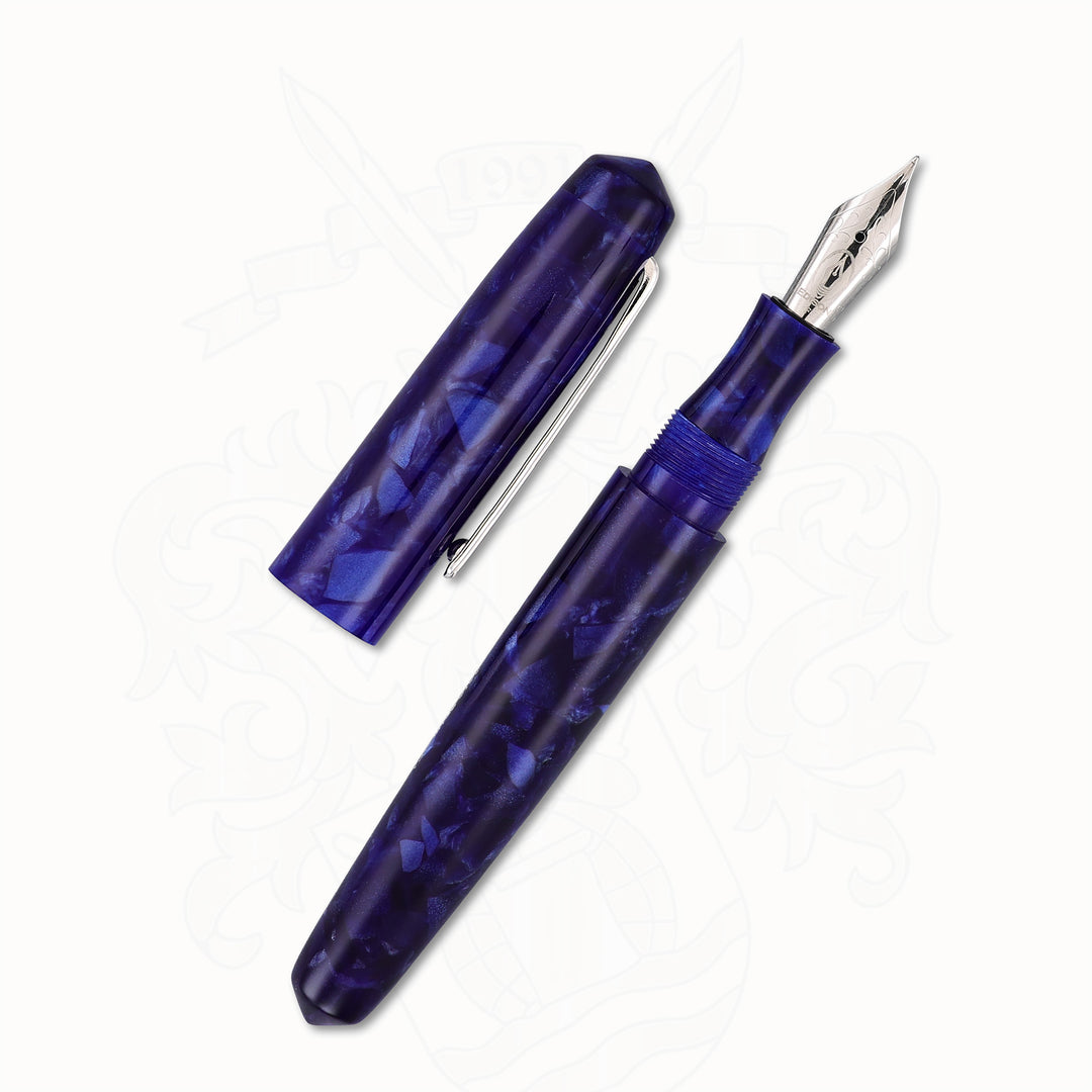 Edison Collier Blue Pearl LE Fountain Pen