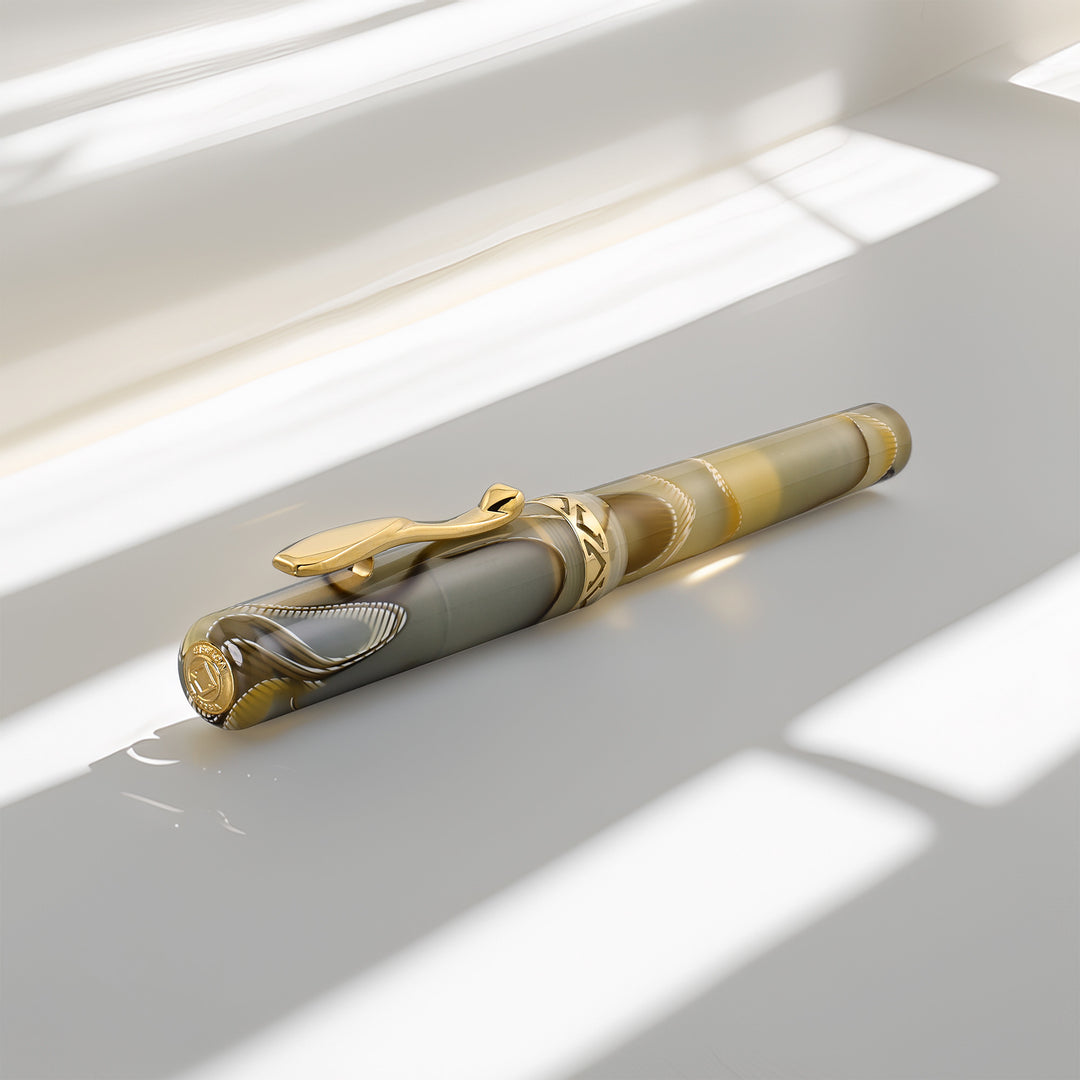 Visconti Voyager Honey Almond Fountain Pen
