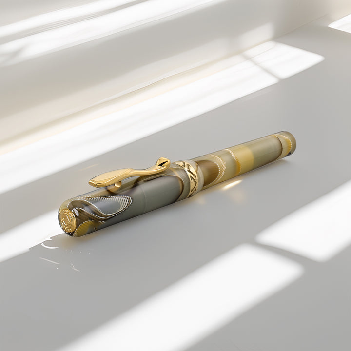 Visconti Voyager Honey Almond Fountain Pen