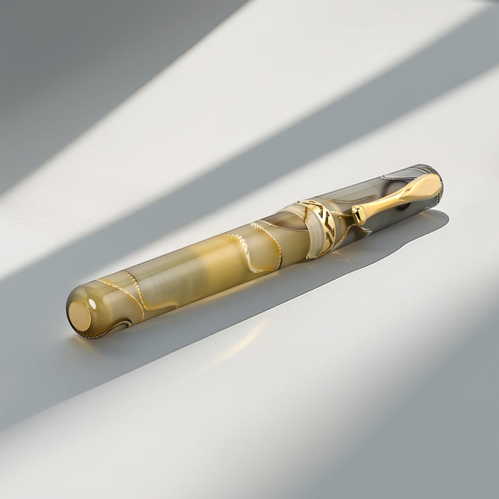 Visconti Voyager Honey Almond Fountain Pen