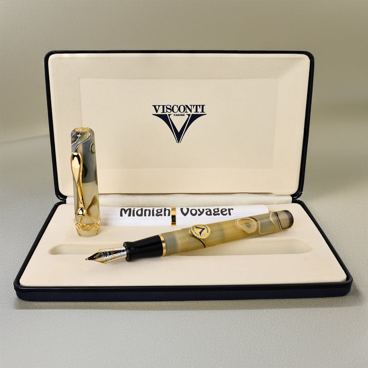 Visconti Voyager Honey Almond Fountain Pen