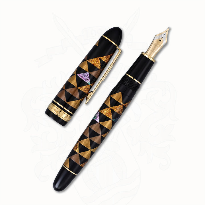 Platinum President Urokomon Raden Urushi Fountain Pen