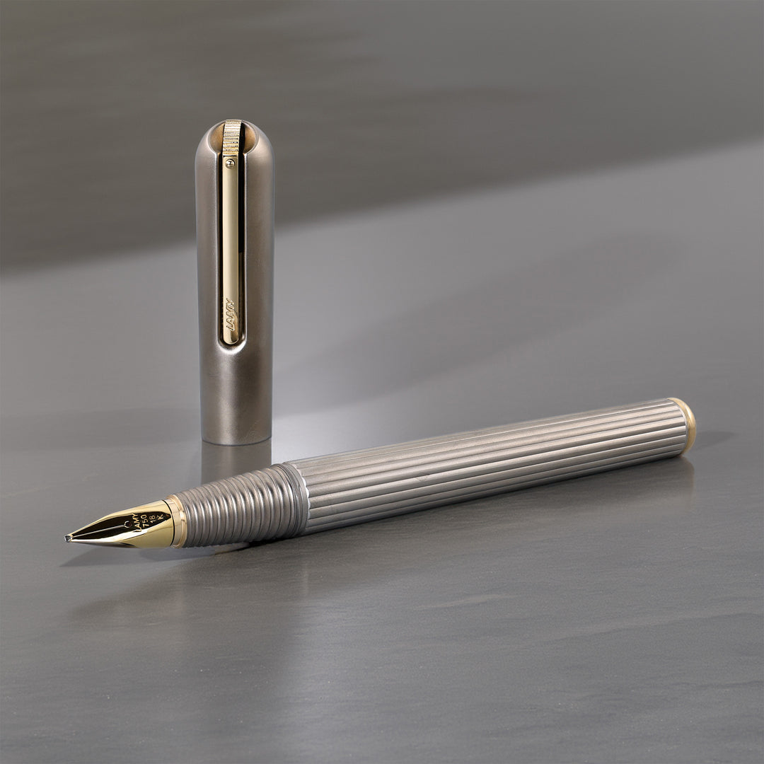 Lamy Persona Titanium Fountain Pen 18K Gold Nib