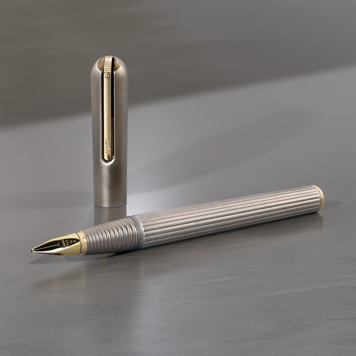 Lamy Persona Titanium Fountain Pen 18K Gold Nib