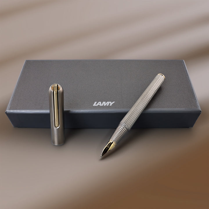 Lamy Persona Titanium Fountain Pen 18K Gold Nib