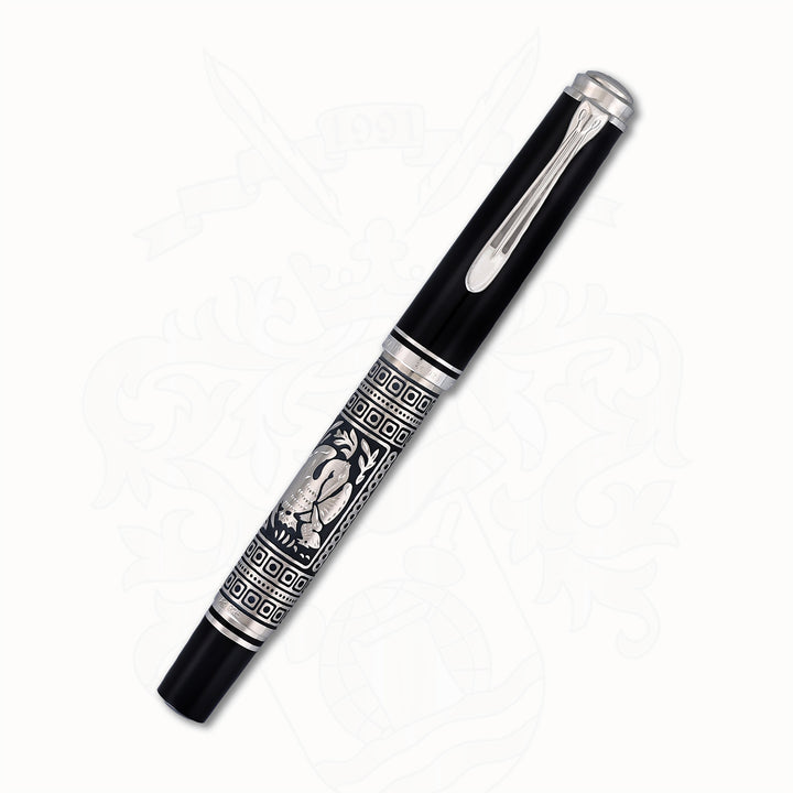 Pelikan Toledo Fountain Pen – Sterling Silver Overlay
