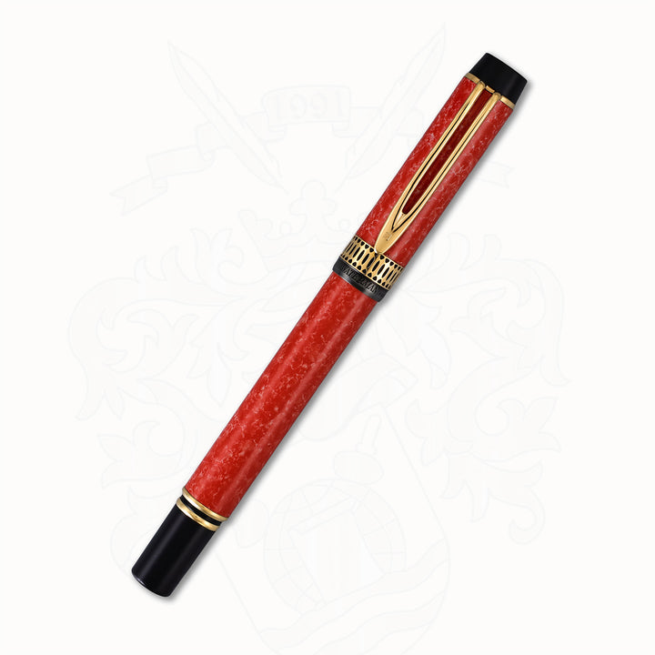 Waterman LeMan Patrician Fountain Pen – Red Coral