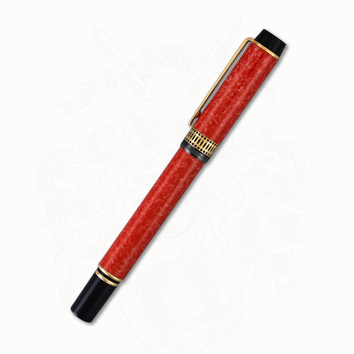 Waterman LeMan Patrician Fountain Pen – Red Coral