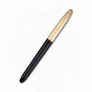 Sheaffer Crest 593 Fountain Pen Black & Gold – 18K Triumph Fine Nib
