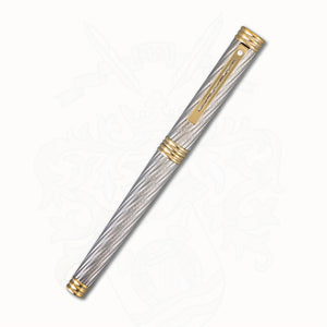 Sheaffer Targa FRED Force 10 Fountain Pen – Palladium & Gold