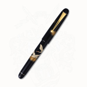 Pilot Togidashi Hira Maki-E Double Crane Fountain Pen