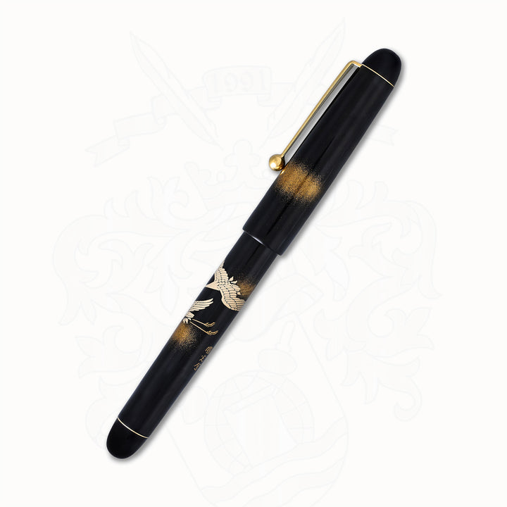 Pilot Togidashi Hira Maki-E Double Crane Fountain Pen