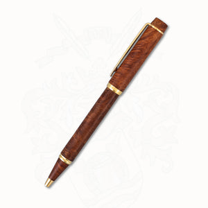 Waterman Le Man 100 Briarwood Ballpoint Pen – 1987 Limited Wood Edition