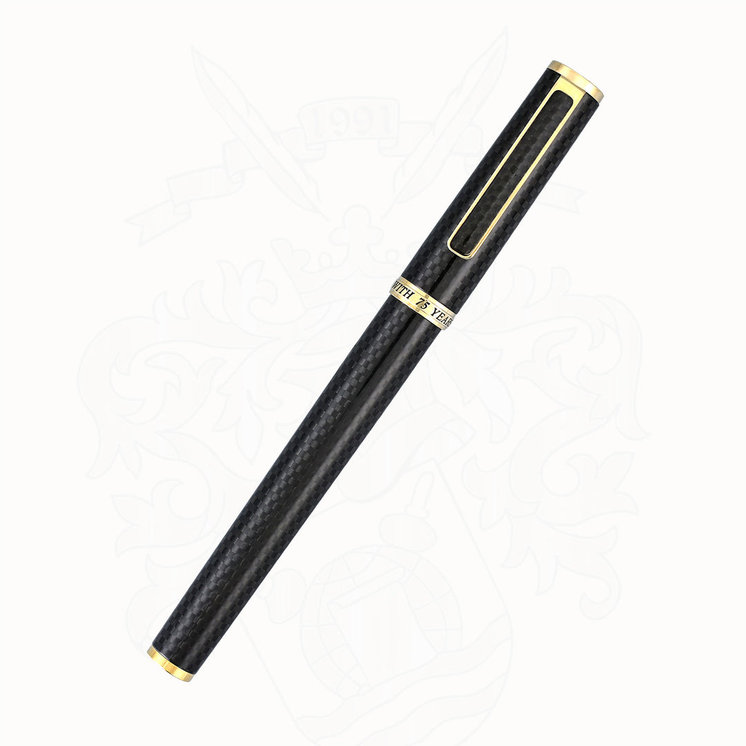 Sailor Profit 75th Anniversary Carbon Fiber Fountain Pen – 1986 Limited Edition