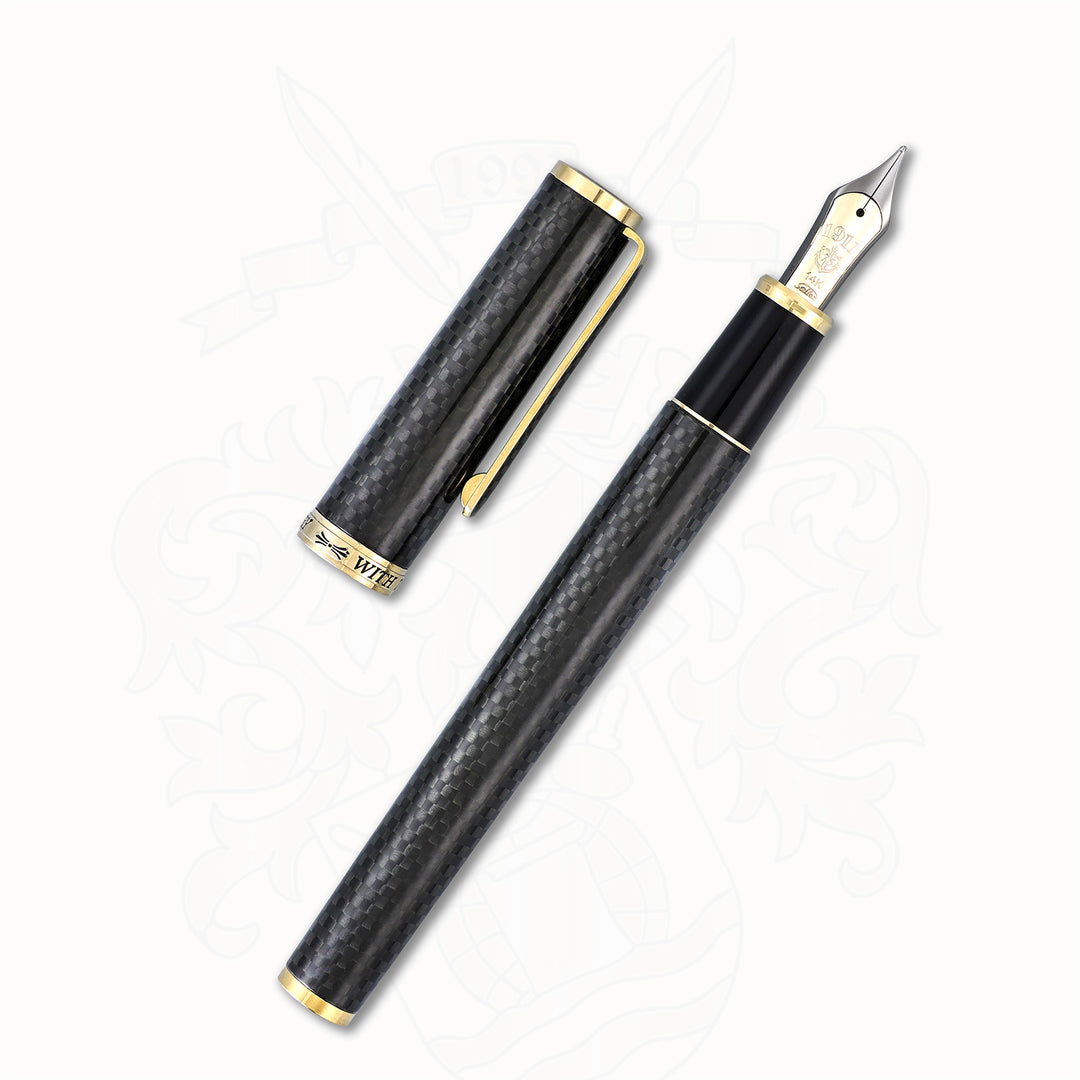 Sailor Profit 75th Anniversary Carbon Fiber Fountain Pen – 1986 Limited Edition