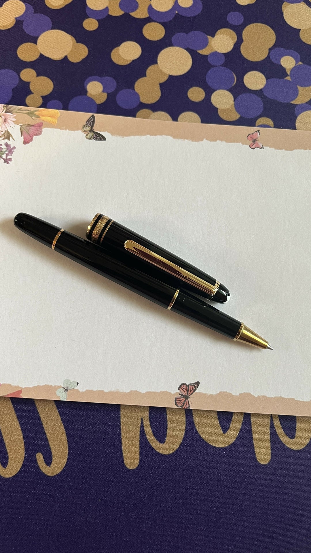 Montblanc Meisterstuck Gold Classique Rollerball Pen