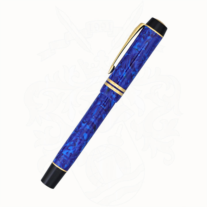 Parker Duofold Centennial MKII Lapis Lazuli Fountain Pen