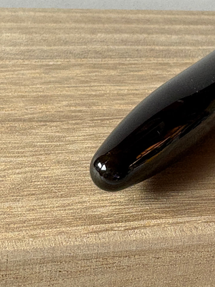 Platinum Izumo Tamenuri in Soratame Green Urushi - Fountain Pen