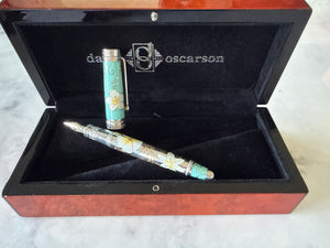 David Oscarson Carl Linnaeus Mint Fountain Pen - LE No. 2 of 7 Worldwide