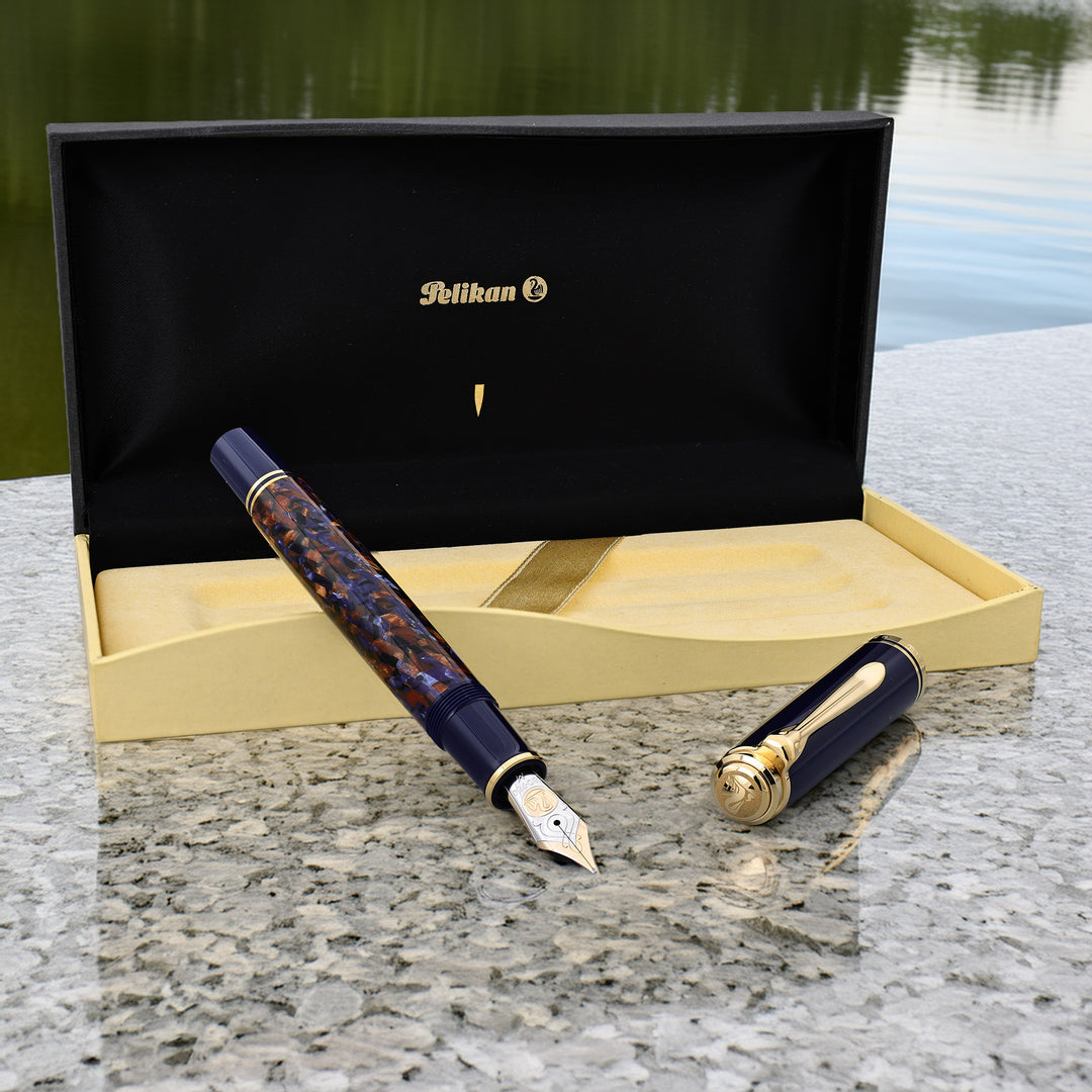 Pelikan Souverän M800 Stone Garden Fountain Pen – Special Edition