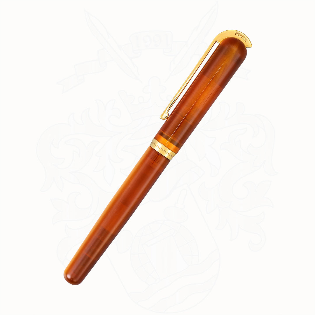 Visconti Pericle Amber Gold Fountain Pen