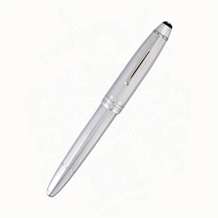 Montblanc Meisterstück LeGrand 146 Solitaire Silver Barley Fountain Pen