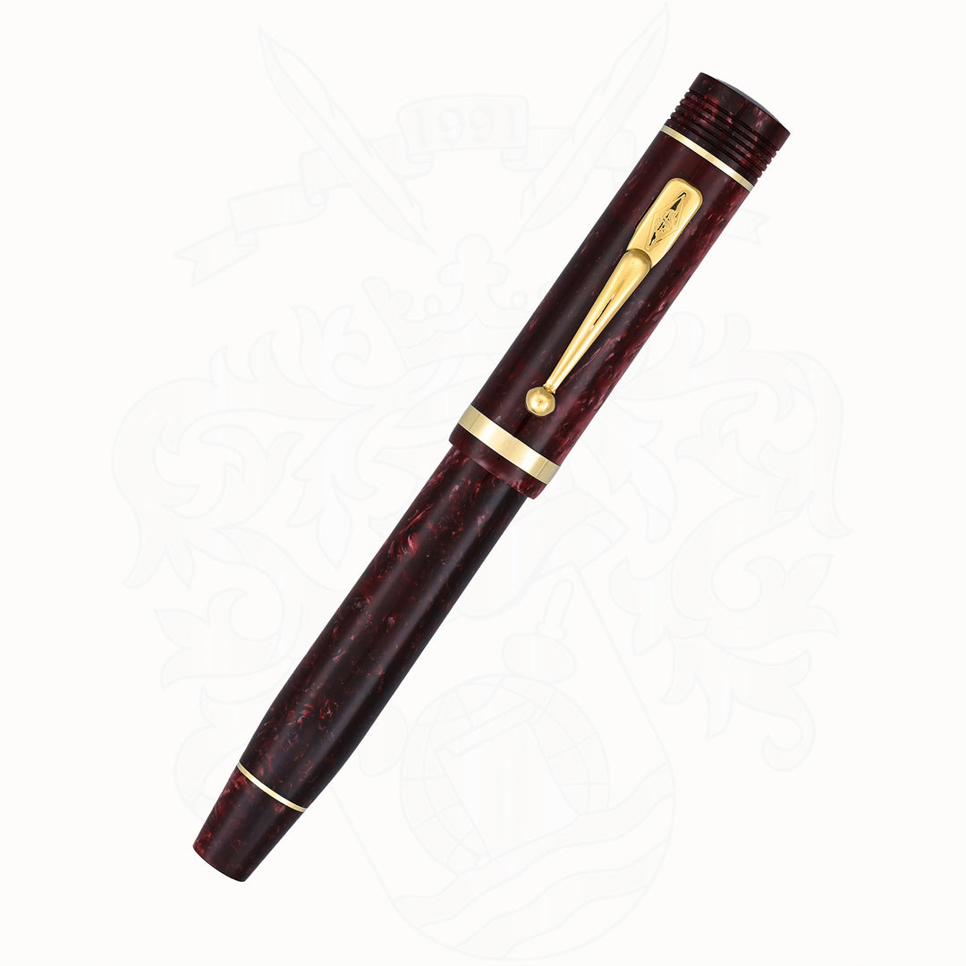 Conway Stewart Churchill Burgundy Blush · Fountain Pen