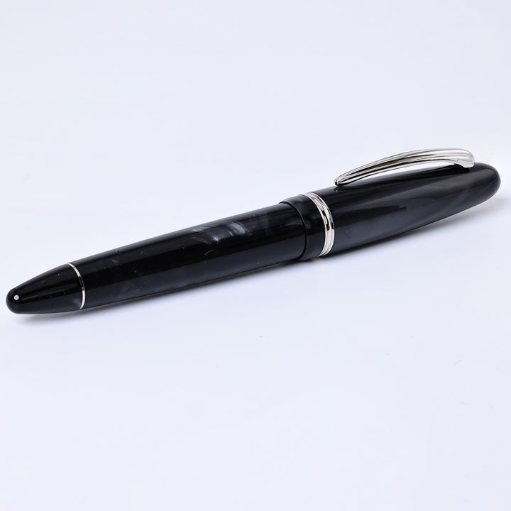 Nettuno 1911 Skipper Black And Silver Fountain Pen
