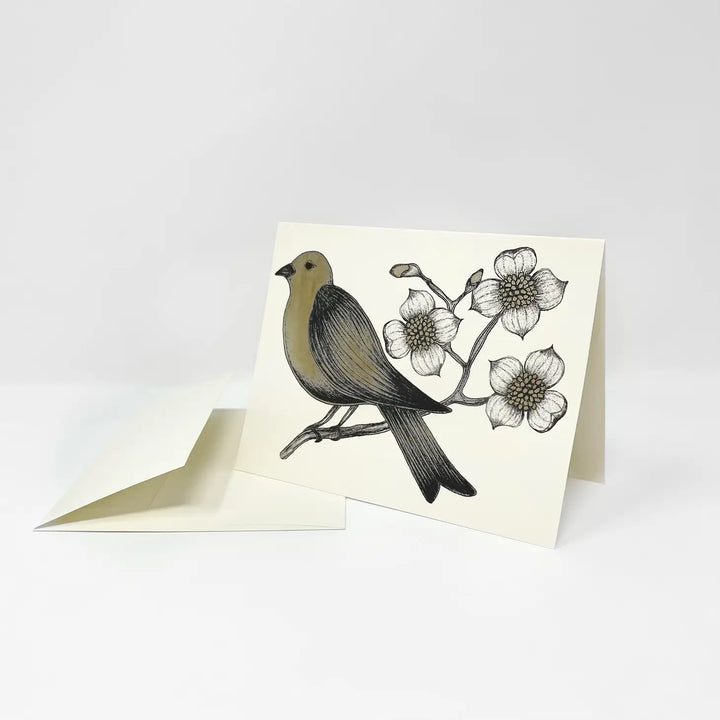 S.E.Hagarman Boxed Notecard - Bird