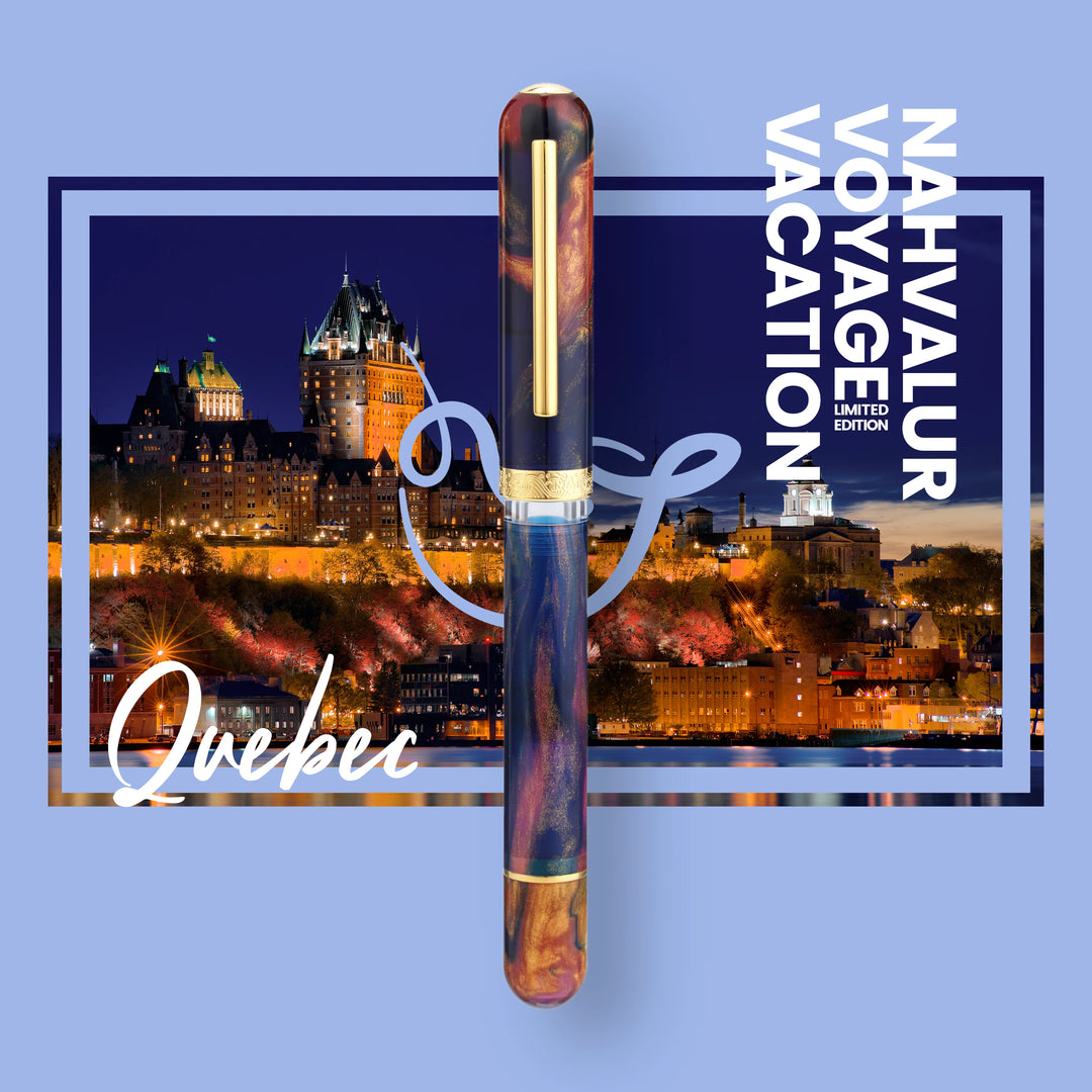 Nahvalur Voyage Vacation - Quebec Fountain Pen