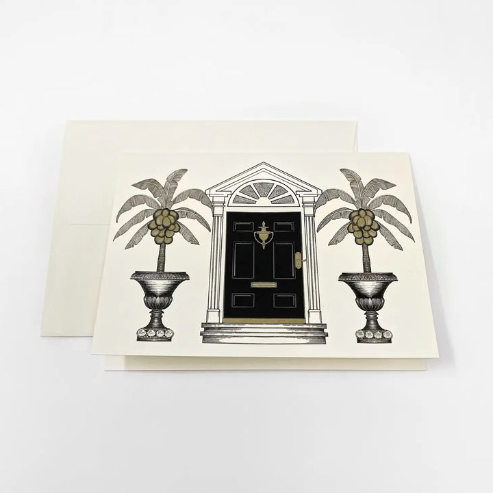S.E.Hagarman Boxed Notecard - Welcoming Posh Palms