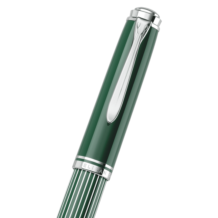 Pelikan Souverän M815 Metal Striped Green
