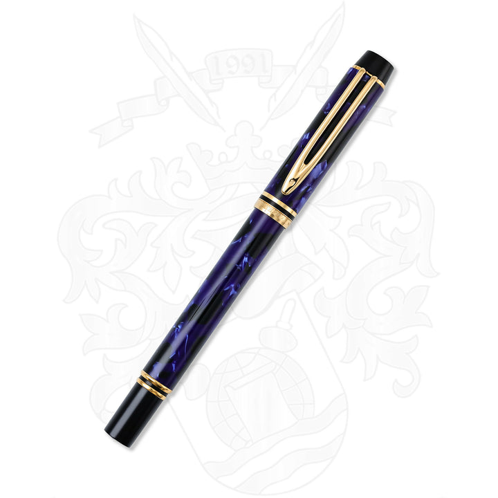 Waterman Le Man Rhapsody Blue marbled Fountain Pen