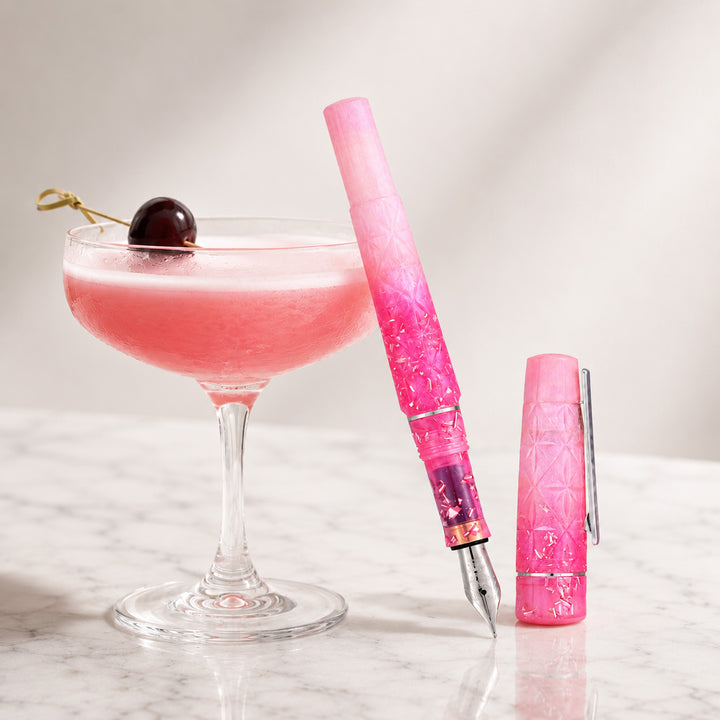 Benu Cocktail Hour Pink Lady GT Fountain pen