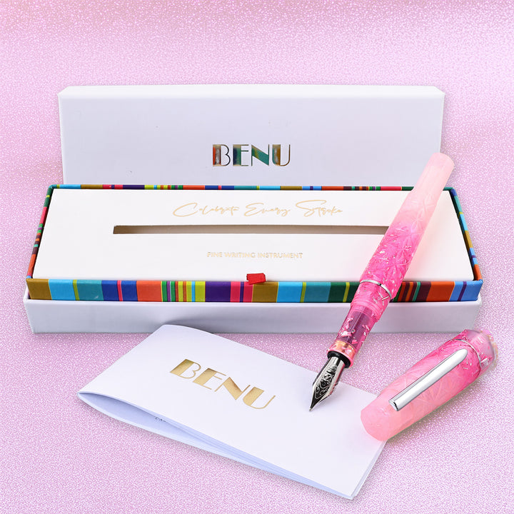 Benu Cocktail Hour Pink Lady GT Fountain pen