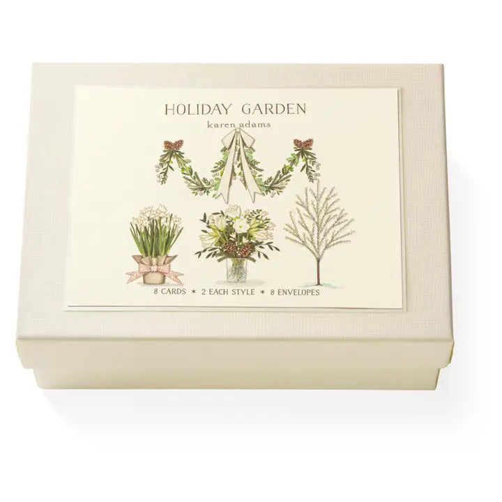 Karen Adams - Flourish Notecard Box (5.5" x 4.25")