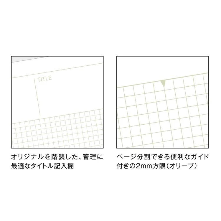 Mnemosyne x Kleid B7 Memo Pad Grid