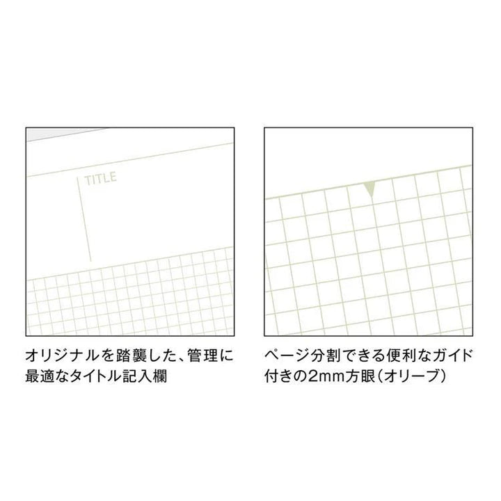 Mnemosyne x Kleid B7 Memo Pad Grid