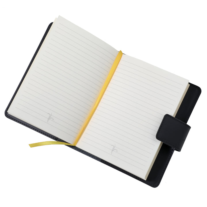 Fiorentina Pescarsa Leather Journal w/Snap - Refillable 6x8