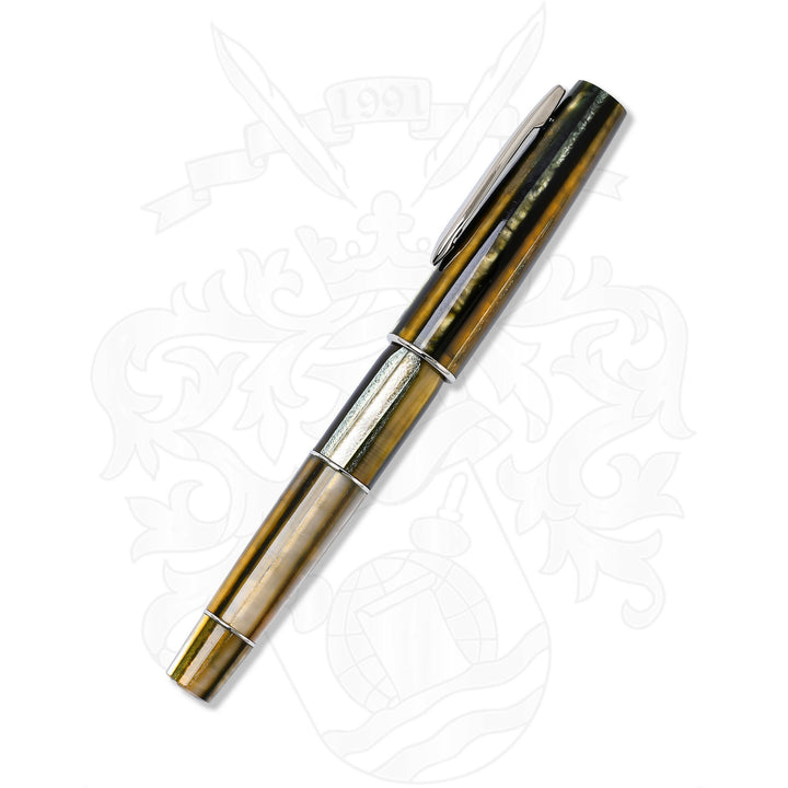 Stipula Duetto Seaweed Green Rollerball