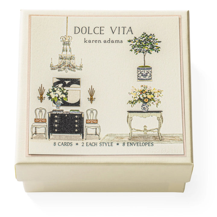 Karen Adams - Dolce Vita Gift Enclosure Box  (2.75" x 2.75")